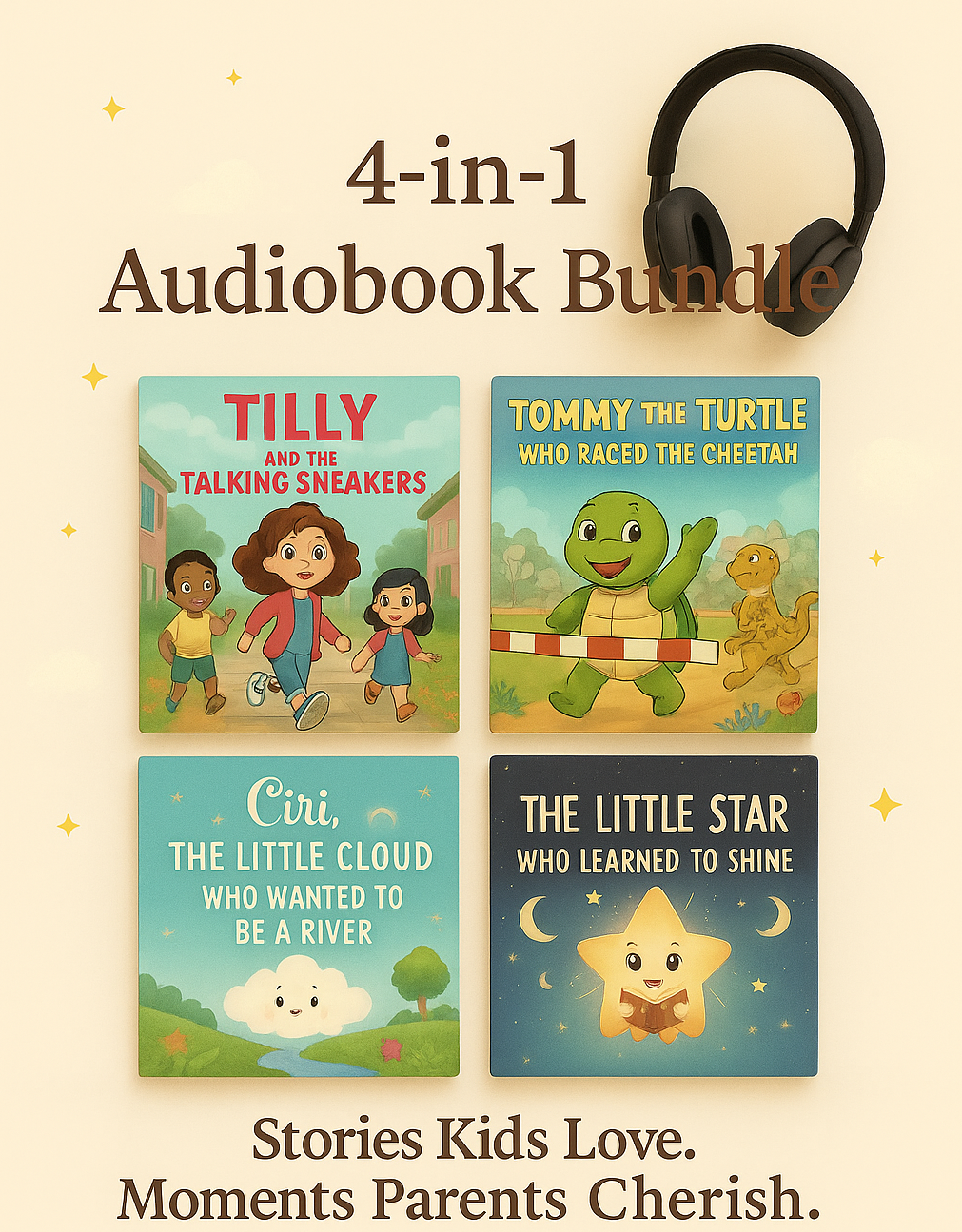 4 In 1 Audiobooks Bundle (Instant Access)