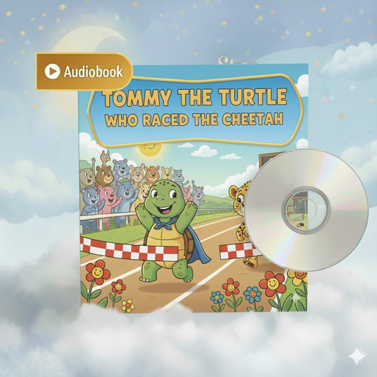Tommy The Turtle Who Raced The Cheetah (Audiobook) Instant Access
