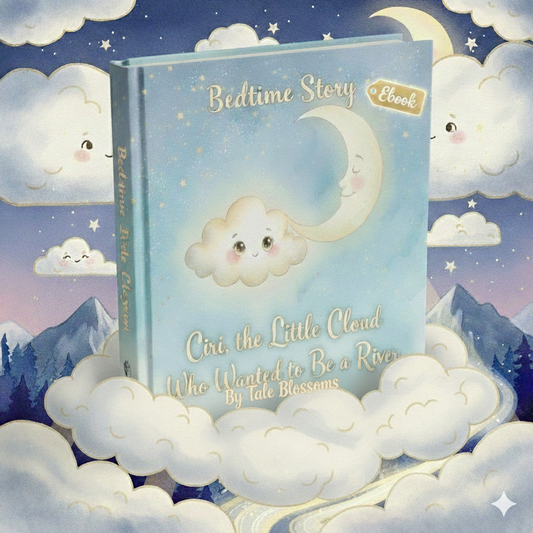 Ciri, The Little Cloud Who Wanted to Be a River (E-Book) Instant Access